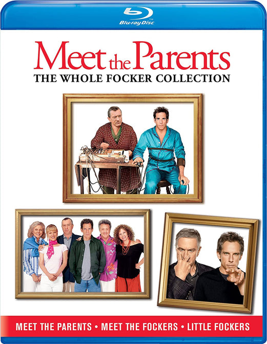 Meet the Parents The Whole Focker Collection NEW  Region B Blu-ray 3 Films