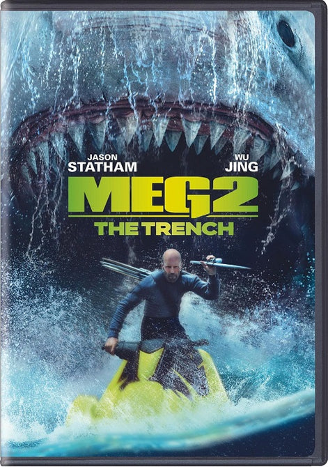 Meg 2 The Trench (Jason Statham Wu Jing Shuya Sophia) Two New DVD