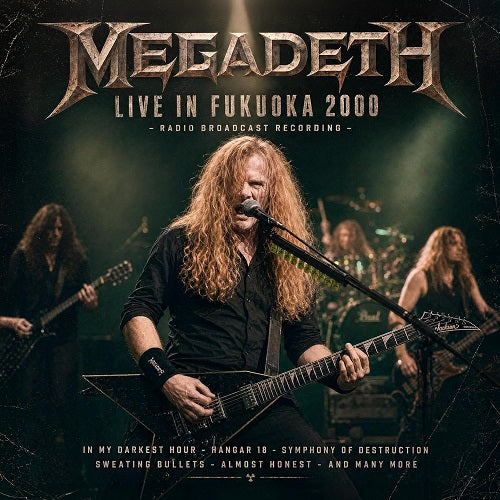 Megadeth Live in Fukuoka 2000 2 Disc New CD Presale