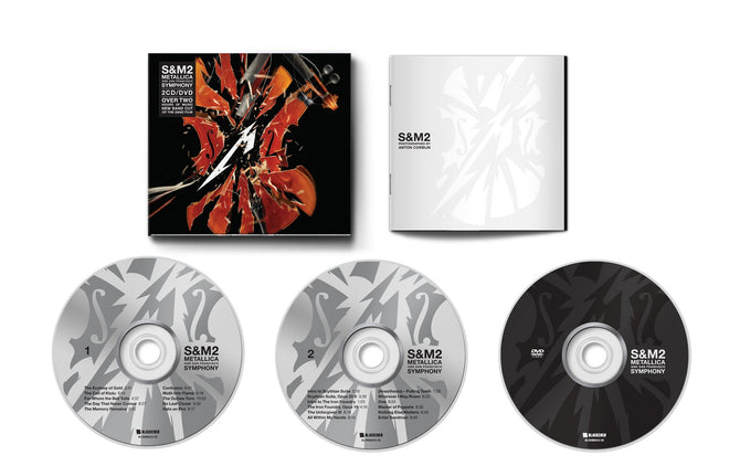 Metallica S&M2 S and M2 With The San Francisco Symphony (2xCDs + DVD) New