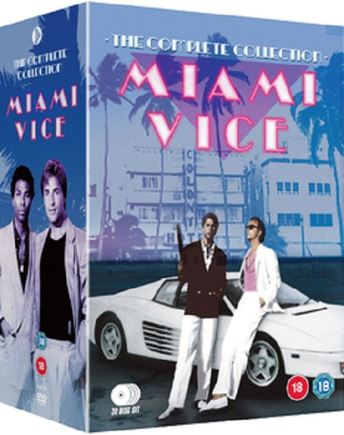 Miami Vice Season 1 2 3 4 5 Complete Series Collection New DVD Box Set