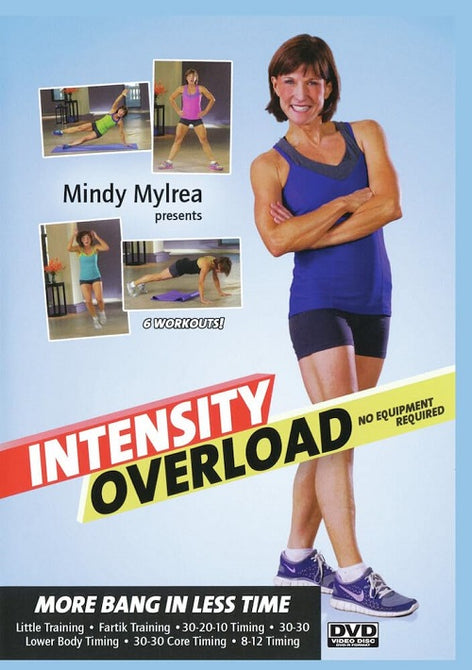 Mindy Mylrea Intensity Overload More Bang In Less Time No Equipment DVD Presale