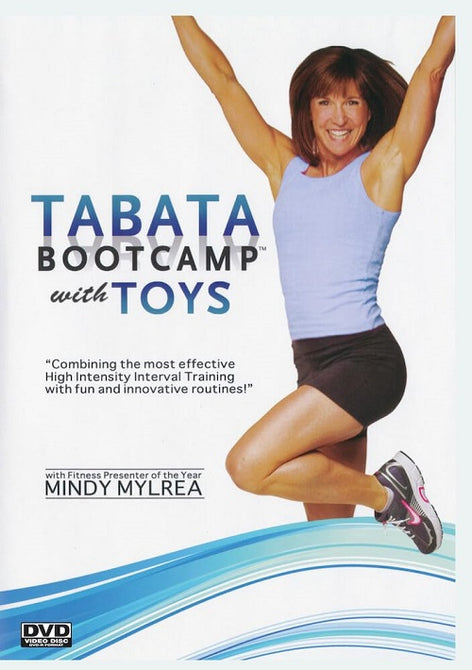 Mindy Mylrea Tabata Bootcamp With Toys 4 Minute HIIT Workouts New DVD Presale