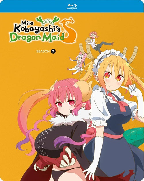 Miss Kobayashis Dragon Maid Season 1 Series One Blu-ray + Steelbook Presale