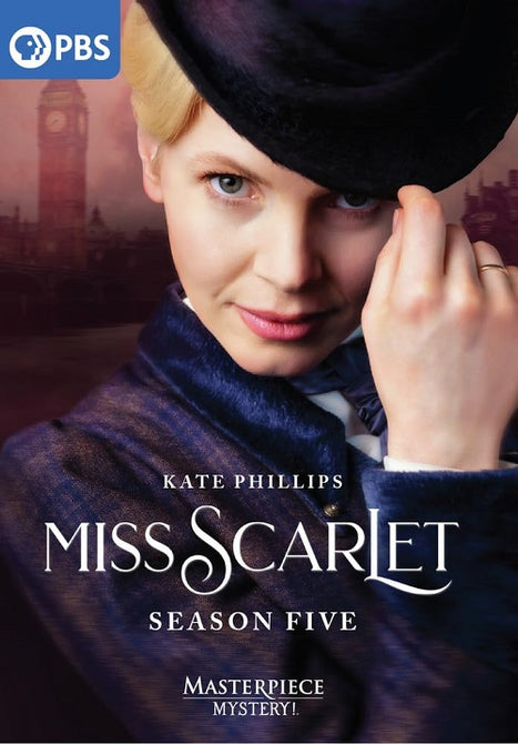 Miss Scarlet Season 5 Series Five Fifth Masterpiece Mystery New DVD Presale