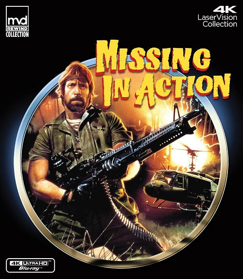 Missing In Action (Chuck Norris) New 4K Ultra HD Blu-ray + Poster Presale
