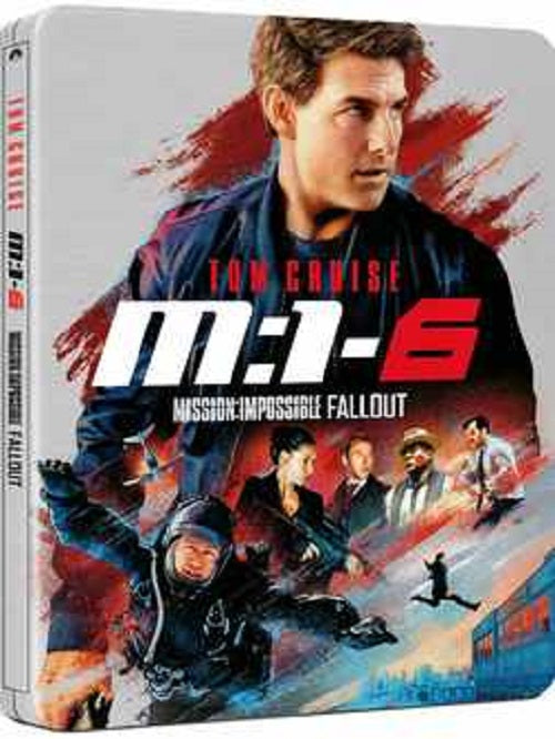 Mission Impossible 6 Fallout Six New 4K Ultra HD Region B Blu-ray + Steelbook