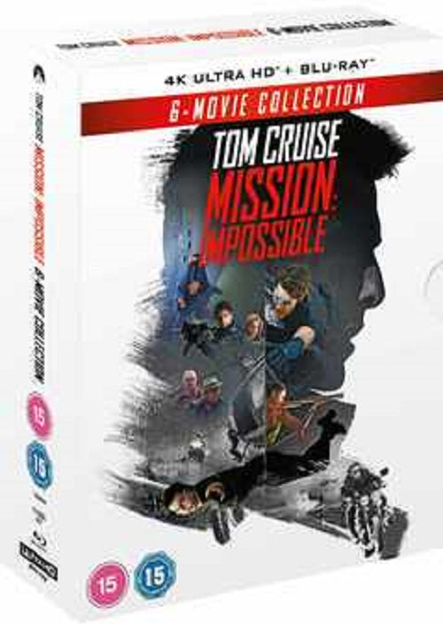 Mission Impossible 6 Film Collection New 4K Ultra HD Region B Blu-ray ...