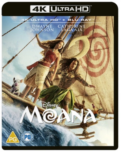 Moana (Catherine Laga'aia Dwayne Johnson) 4K Ultra HD Region B Blu-ray Presale