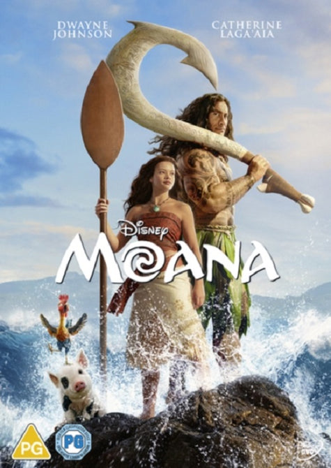 Moana (Catherine Laga'aia Dwayne Johnson John Tui) New DVD Presale
