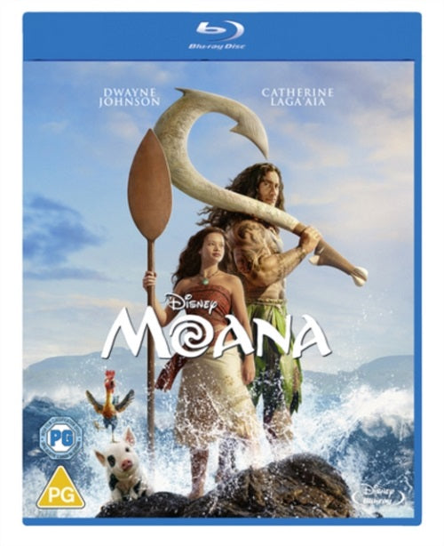 Moana (Catherine Laga'aia Dwayne Johnson John Tui) Reg B Blu-ray Presale