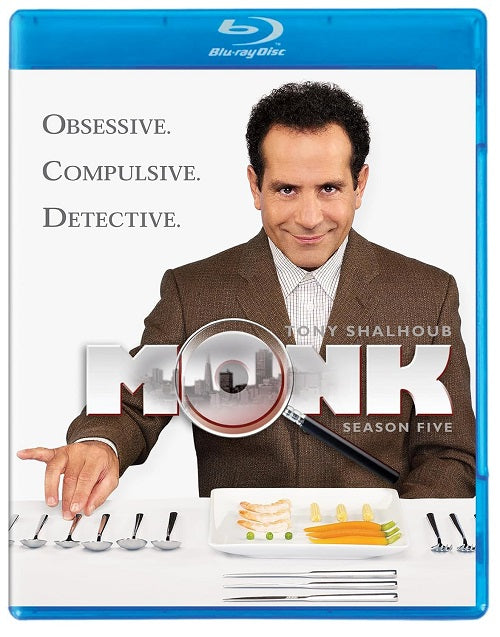 Monk Season 5 Series Five Fifth (Tony Shalhoub Traylor Howard) New Blu-ray