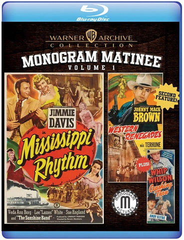 Monogram Western Matinee Volume 1 Vol One New Blu-ray Presale