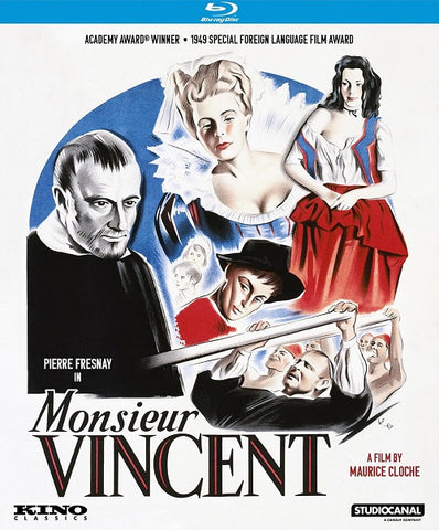 Monsieur Vincent (Pierre Fresnay Aime Clariond Jean Debucourt) New Blu-ray