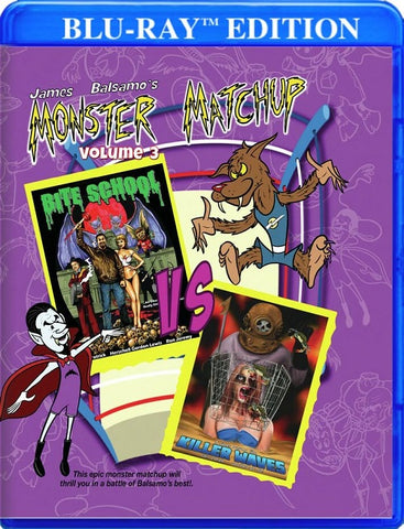 Monster Matchup Volume 3 (James Balsamo) Vol Three New Blu-ray