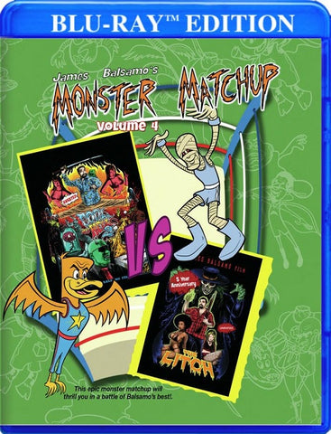 Monster Matchup Volume 4 (James Balsamo Michael Berryman) Vol Four New Blu-ray
