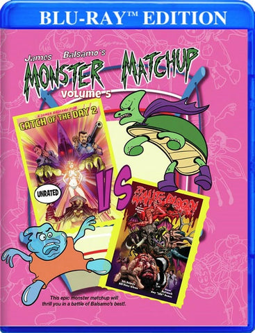 Monster Matchup Volume 5 (James Balsamo Kreskin Eric Roberts) Vol Five Blu-ray