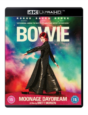 Moonage Daydream (David Bowie Brett Morgen) New 4K Ultra HD Region B Blu-ray