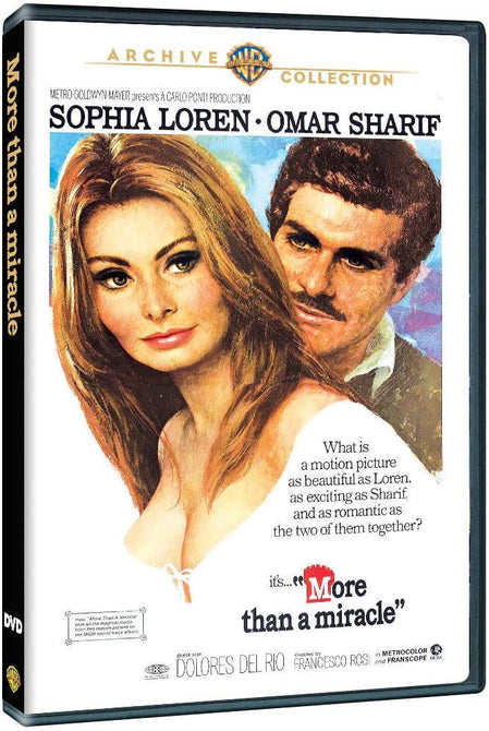 More Than a Miracle (Sophia Loren Omar Sharif) New DVD Region 4