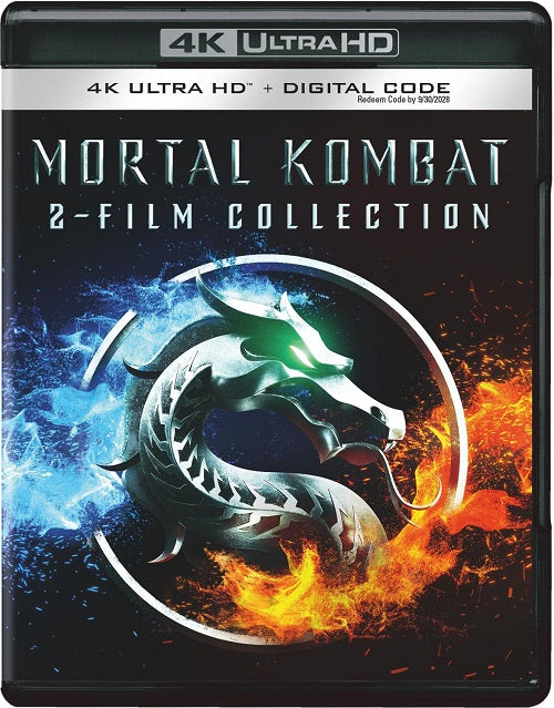 Mortal Kombat 2 Film Collection New 4K Ultra HD Blu-ray + Digital Presale