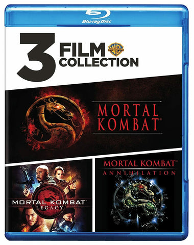 Mortal Kombat 3 Film Collection 1 2 3 Legacy Annihilation Region B Blu-ray