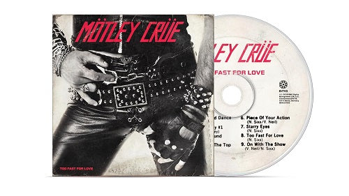 Motley Crue Too Fast for Love Anniversary Edition New CD Presale