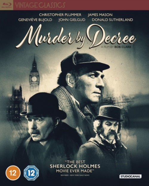 Murder By Decree (Christopher Plummer James Mason) New Region B Blu-ray