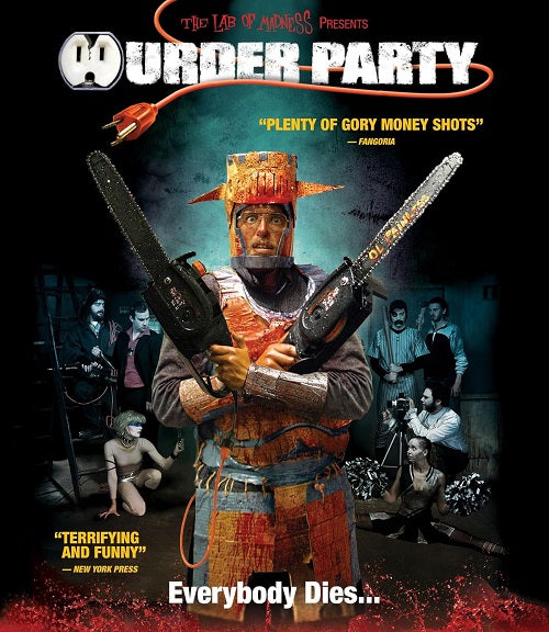 Murder Party (Bill Lacey Sandy Barnett Macon Blair Chris Sharp) New Blu-ray