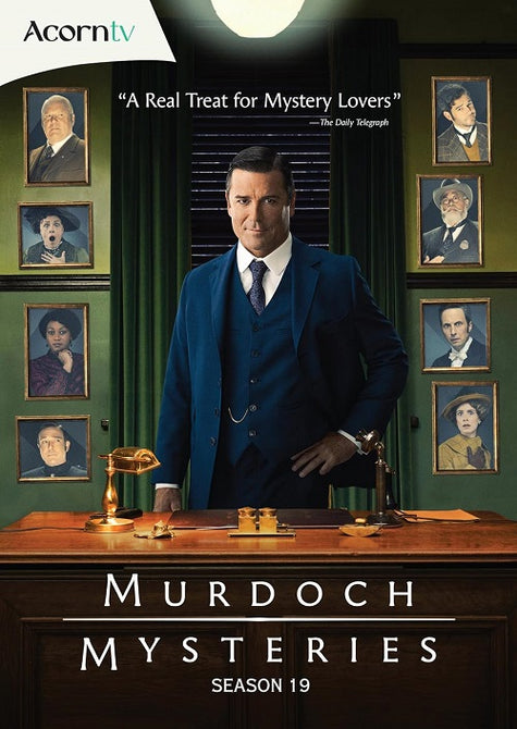 Murdoch Mysteries Season 19 Series Nineteen Nineteenth New DVD Box Set Presale