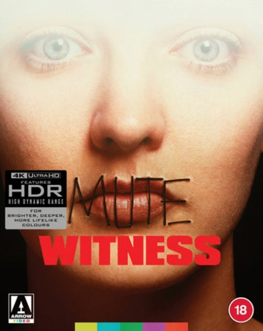 Mute Witness (Marina Sudina) Limited Edition New 4K Ultra HD Region B Blu-ray