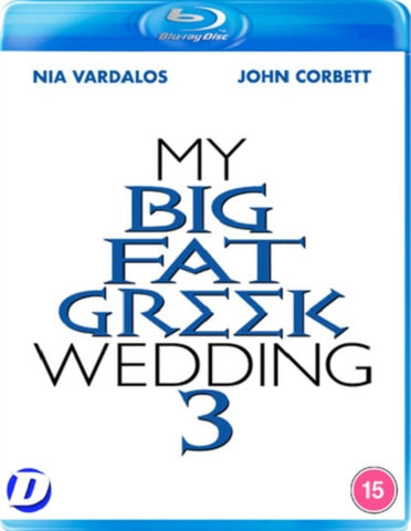 My Big Fat Greek Wedding 3 (Nia Vardalos John Corbett) Three Region B Blu-ray