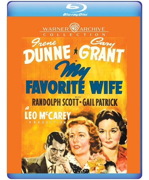 My Favorite Wife (Irene Dunne Cary Grant Randolph Scott) New Blu-ray Presale