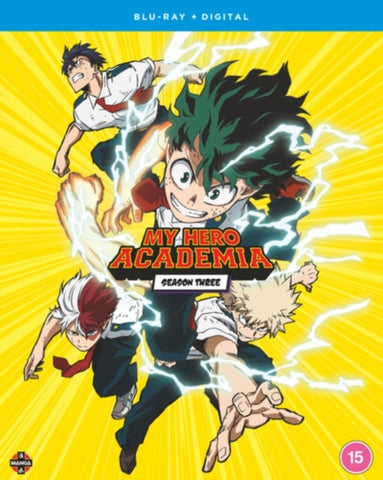 My Hero Academia Complete Season 3 Series 3 Region B Blu-ray NEW IN STOCK NOW