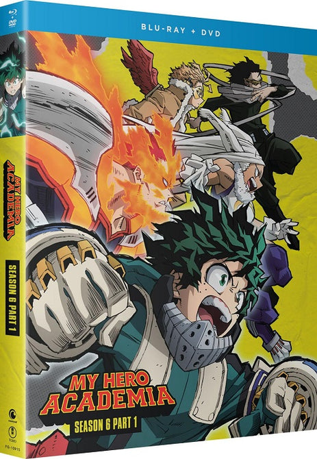 My Hero Academia Season 6 Series Six Sixth Part 1 One New Blu-ray + DVD Box Set