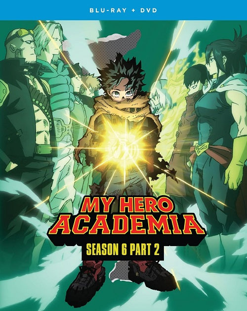 My Hero Academia Season 6 Series Six Sixth Part 2 Two New Blu-ray + DVD Box Set