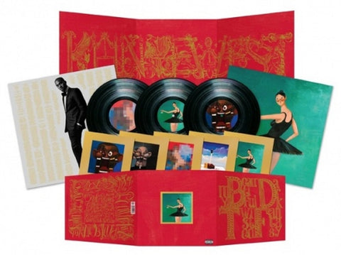 Kanye West My Beautiful Dark Twisted Fantasy Limited Edition 3xDiscs Vinyl LP