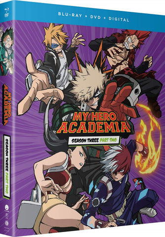 My Hero Academia Season 3 Part 2 Series Part Two New Region B Blu-ray