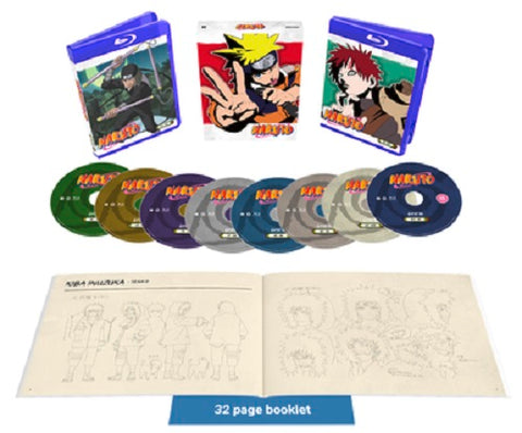 Naruto Limited Collectors Edition Collection 2 Two New Region B Blu-ray Box Set