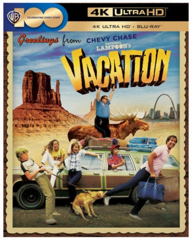 National Lampoons Vacation (Chevy Chase) New 4K Ultra HD Region B Blu-ray