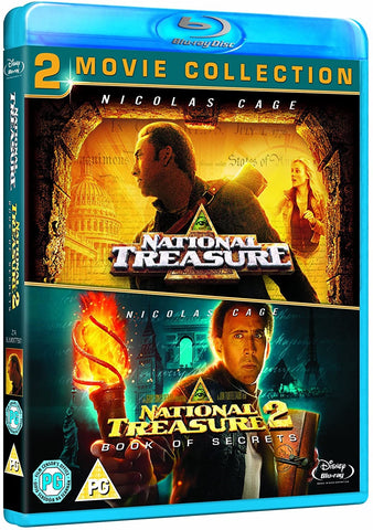 National Treasure 1 and 2  Movie Collection New Region B Blu-ray IN STOCK NOW