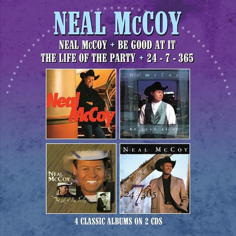 Neal McCoy + Be Good at It + The Life of the Party + 24 7 365 2 Disc New CD