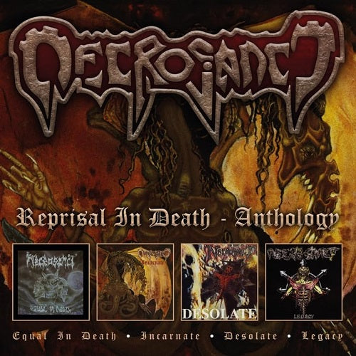 Necrosanct Reprisal in Death 4 Disc New CD Box Set