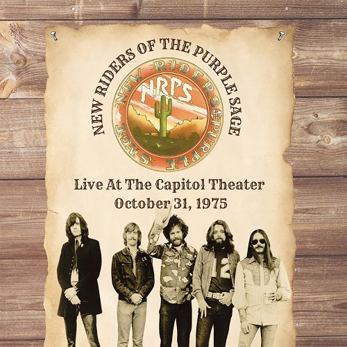 New Riders of the Purple Sage Live at the Capitol Theater October 31 1975 New CD