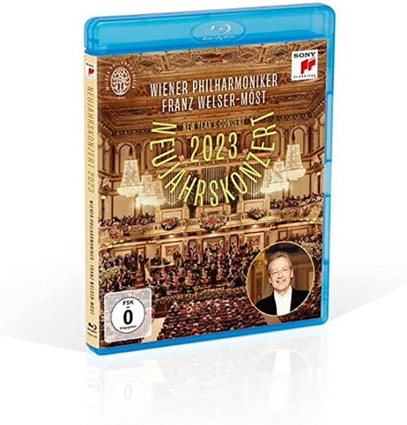 New Year's Concert 2023 Wiener Philharmoniker Years New Region B Blu-ray