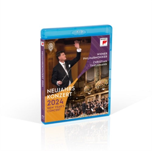 New Years Concert 2024 Wiener Philharmoniker New Region B Blu-ray