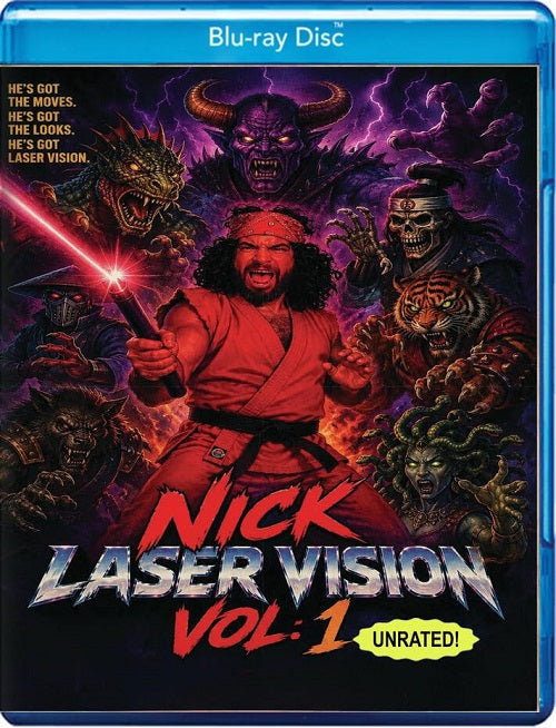 Nick Lasers Laser Vision Volume 1 (James Balsamo) Vol One New Blu-ray Presale
