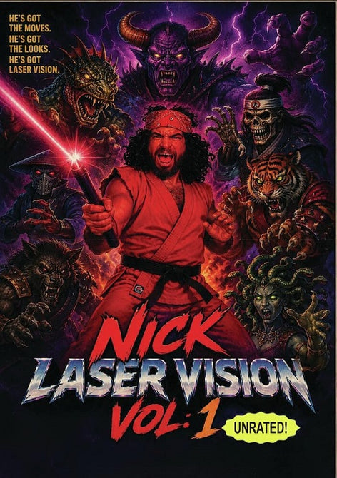 Nick Lasers Laser Vision Volume 1 (James Balsamo) Vol One New DVD Presale
