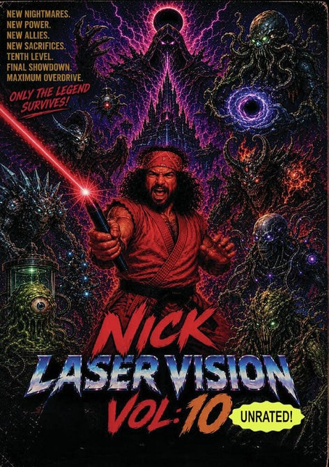 Nick Lasers Laser Vision Volume 10 (James Balsamo) Vol Ten New DVD Presale