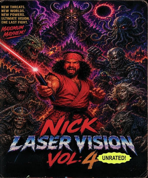 Nick Lasers Laser Vision Volume 5 (James Balsamo) Vol Five New Blu-ray Presale