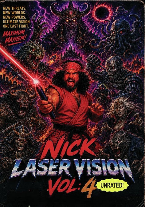 Nick Lasers Laser Vision Volume 4 (James Balsamo) Vol Four New DVD Presale